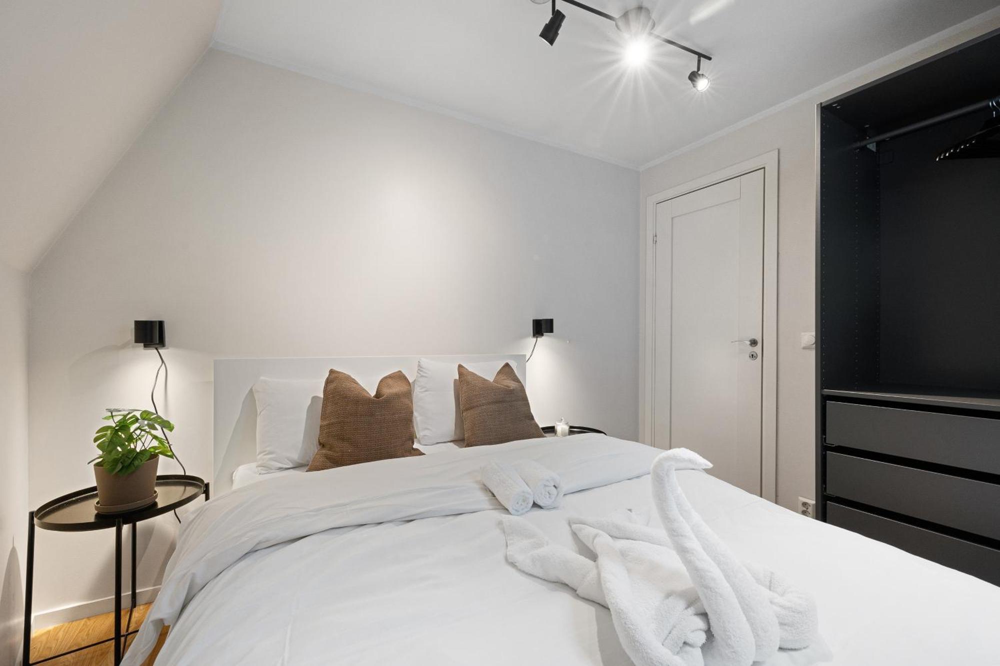 100Sqm 5Br Behind Bryggen - King Beds - Family Friendly Lejlighed Bergen Eksteriør billede