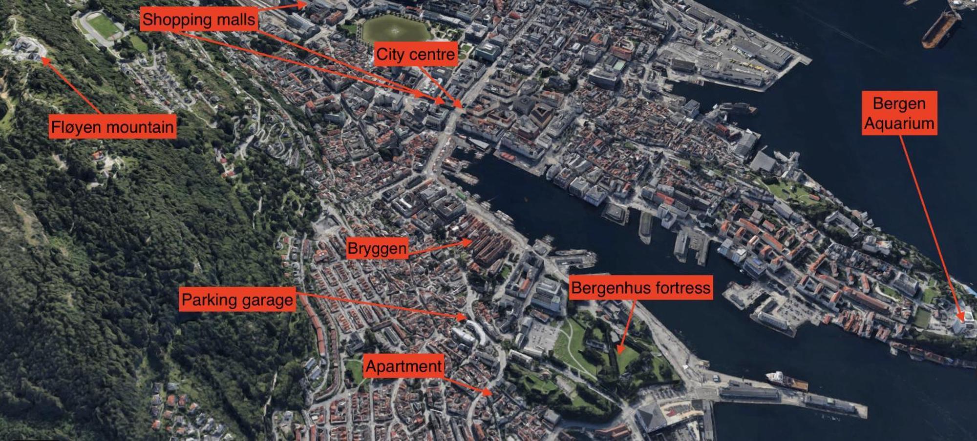 100Sqm 5Br Behind Bryggen - King Beds - Family Friendly Lejlighed Bergen Eksteriør billede